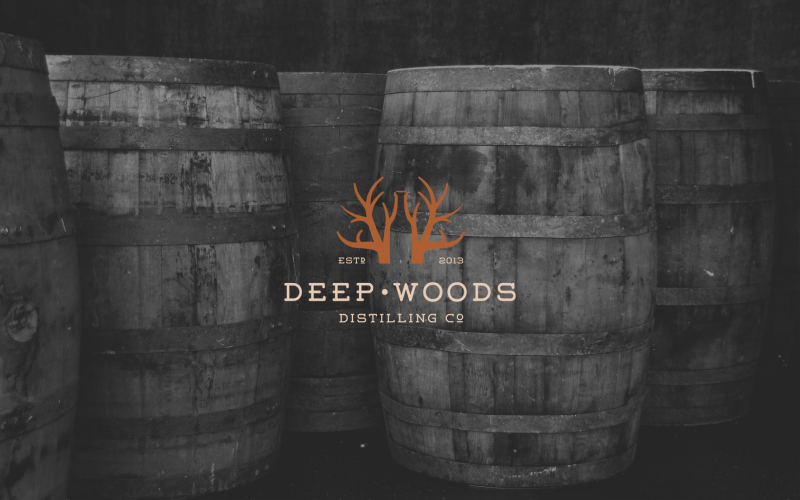 Deep Weeds Distilling branding