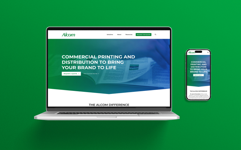 Alcom website